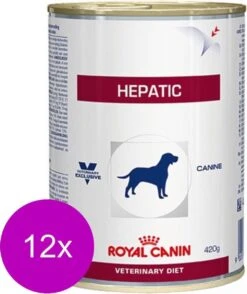 Royal Canin Hepatic Diet - Hondenvoer 12 X 420 G -Merkloos Winkel 1008x1200 2