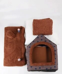 Château Animaux® Hondenhuis - Kattenhuis - 50 X 40x 46 Cm - Dierenhuis - Kattenhok - Hondentent - Hondenhuisjes Voor Binnen - Bruin 15 Château Animaux® Hondenhuis - Kattenhuis - 50 X 40x 46 Cm - Dierenhuis - Kattenhok - Hondentent - Hondenhuisjes Voor Binnen - Bruin -Merkloos Winkel 1013x1200 1