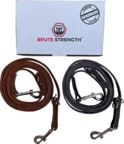 Multifunctionele Hondenriem - 220cm - Bruin - Leren Hondenriem - 100% Volnerfleer - Hondenriem Leer - Leiband Hond 18 Multifunctionele Hondenriem - 220cm - Bruin - Leren Hondenriem - 100% Volnerfleer - Hondenriem Leer - Leiband Hond -Merkloos Winkel 1031x1200 3