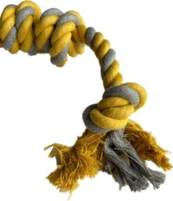 BoDutch Flostouw Hond - Hondenspeelgoed - Trektouw Hond - Hondentouw - Flostouw Hond - 60 Cm - Apporteerspeelgoed - Geel/Grijs 13 BoDutch Flostouw Hond - Hondenspeelgoed - Trektouw Hond - Hondentouw - Flostouw Hond - 60 Cm - Apporteerspeelgoed - Geel/Grijs -Merkloos Winkel 1035x1200 4