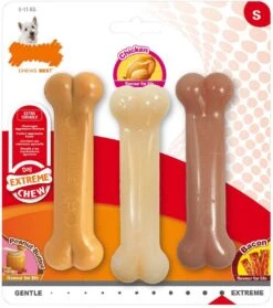 Nylabone - Extreme Triopack Kauwbotten Met Smaken Pindakaas, Kip En Bacon - Small 16 Nylabone - Extreme Triopack Kauwbotten Met Smaken Pindakaas, Kip En Bacon - Small -Merkloos Winkel 1061x1200 4