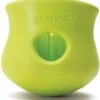 West Paw Toppl Zogoflex - Uitdagend En Sterk Speelgoed Voor Honden - Slowfeeder - Vulbaar Met Voer Of Snacks - Kleur: Groen, Maat: Large