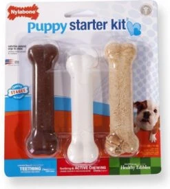 Nylabone Puppy Chew - Puppy Starter Kit - Tot 11 Kg -Merkloos Winkel 1076x1200