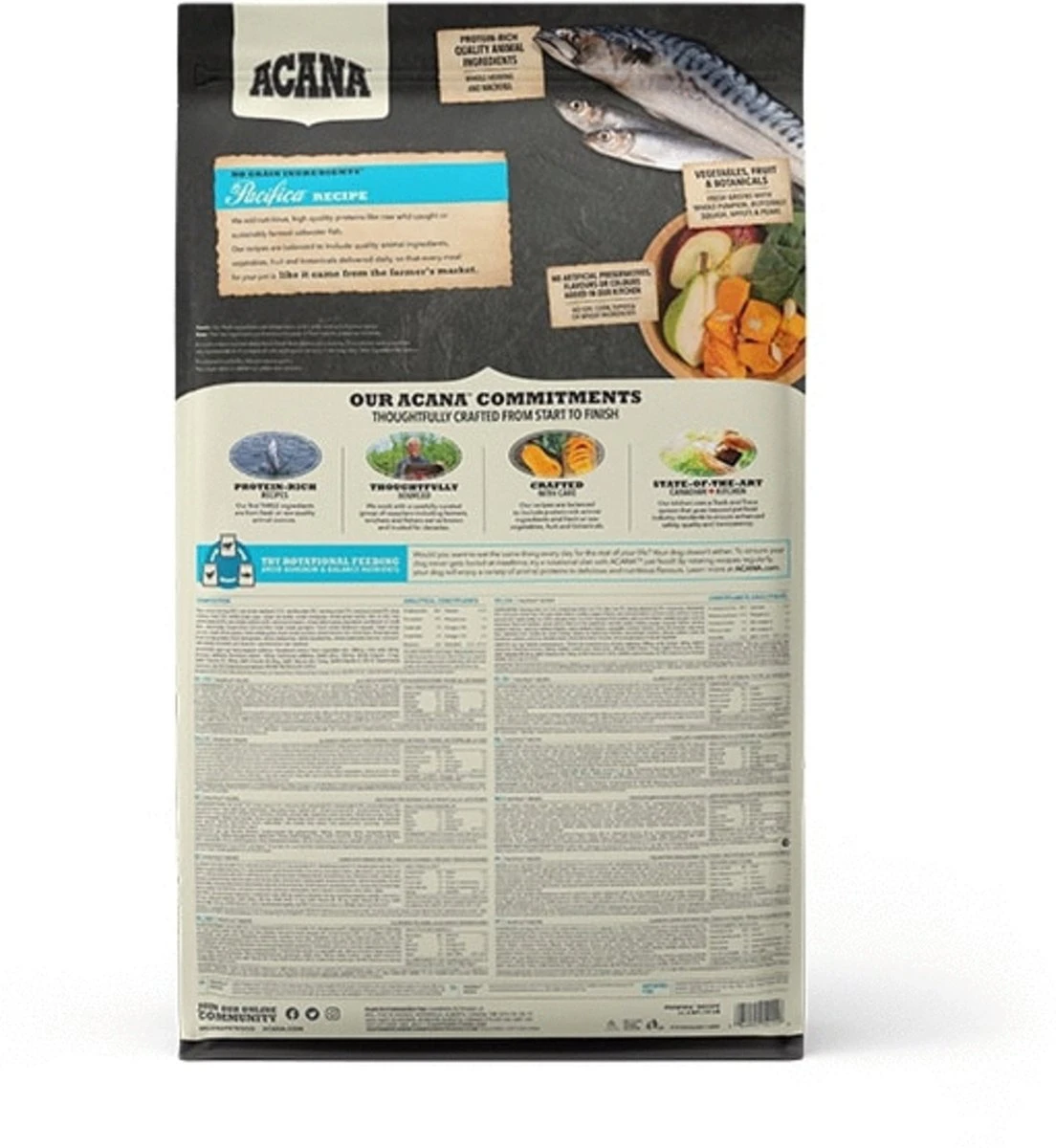 Acana Hondenvoer Highest Protein Pacifica 11,4 Kg 8 Acana Hondenvoer Highest Protein Pacifica 11,4 Kg - Afbeelding 6