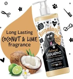 Bugalugs - Hondenshampoo Oatmeal - Met Kokos En Limoen Geur - Alle Vachttypes - Fles Met Pompje - Vegan - 500 Ml 13 Bugalugs - Hondenshampoo Oatmeal - Met Kokos En Limoen Geur - Alle Vachttypes - Fles Met Pompje - Vegan - 500 Ml -Merkloos Winkel 1109x1200