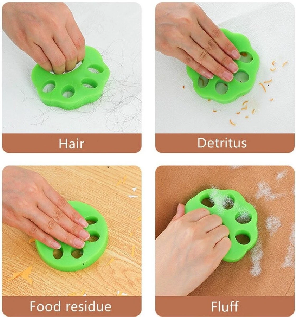 Merkloos Wasmachine Herbruikbare Haarverwijderaar - Huisdierhaar Verwijderaar - Anti Haren - Accessoires Wasmachine - Groen - 1 Stuks 7 Merkloos Wasmachine Herbruikbare Haarverwijderaar - Huisdierhaar Verwijderaar - Anti Haren - Accessoires Wasmachine - Groen - 1 Stuks - Afbeelding 6