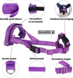 Sharon-B Muilkorf Turquoise Maat S - Fleece - Reflecterend - Kleine Hond -Merkloos Winkel 1135x1200 3