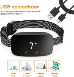 Salvano Anti Blafband - Blafband Voor Honden - Opvoedingshalsbanden - Voor Kleine En Grote Honden - Anti Blafband Zonder Schok- Oplaadbaar - Anti Blaf Apparaat - Blafband - Diervriendelijk -Merkloos Winkel 1156x1200 2