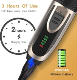 Nobleza Dieren Tondeuse Set - 4 Opzetkammen - Draadloos - Voor Huisdieren Katten & Honden -Merkloos Winkel 1159x1200