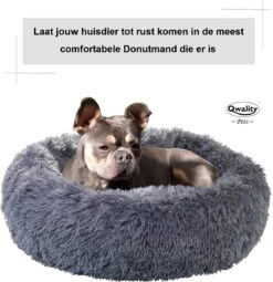 Hondenmand Donut – 70 Cm - Honden Mand – Pluche – Fluffy – Extra Zacht - Kattenmand - Hondenkussen – Kattenkussen – Bed - Wasbaar Met Rits – Hondenmanden – Rond – Bank – Grijs - Qwality 17 Hondenmand Donut – 70 Cm - Honden Mand – Pluche – Fluffy – Extra Zacht - Kattenmand - Hondenkussen – Kattenkussen – Bed - Wasbaar Met Rits – Hondenmanden – Rond – Bank – Grijs - Qwality -Merkloos Winkel 1161x1200 3