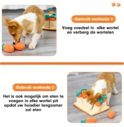 Premium Snuffelmat Voor Hond En Kat - Intelligentie Speelgoed - Snuffel Mat Puppy - IQ Hondenspeeltjes - Educatieve Training Huisdier - Snuffeltrainer Hondenpuzzel - Educatief Speelgoed - Vetalo -Merkloos Winkel 1165x1200 8