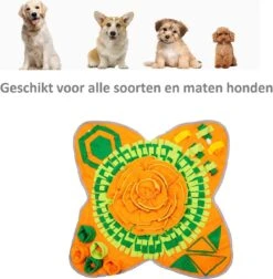 SNUFFIES® Snuffelmat Belle 60x50cm – Snuffelmat – Snuffelmatten - Honden Speelgoed - Honden Speelgoed Intelligentie - Snuffelmat Hond - Snuffelmatten – Hersenwerk – Honden Speeltjes – Puppy - Puppy Speelgoed - Honden Denkspelletjes -Merkloos Winkel 1174x1200 5