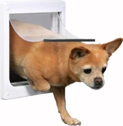 Trixie 2-Weg Hondenluik Wit - XS-S 25 X 29 CM -Merkloos Winkel 1176x1200 8