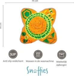 SNUFFIES® Snuffelmat Belle 60x50cm – Snuffelmat – Snuffelmatten - Honden Speelgoed - Honden Speelgoed Intelligentie - Snuffelmat Hond - Snuffelmatten – Hersenwerk – Honden Speeltjes – Puppy - Puppy Speelgoed - Honden Denkspelletjes -Merkloos Winkel 1177x1200 3