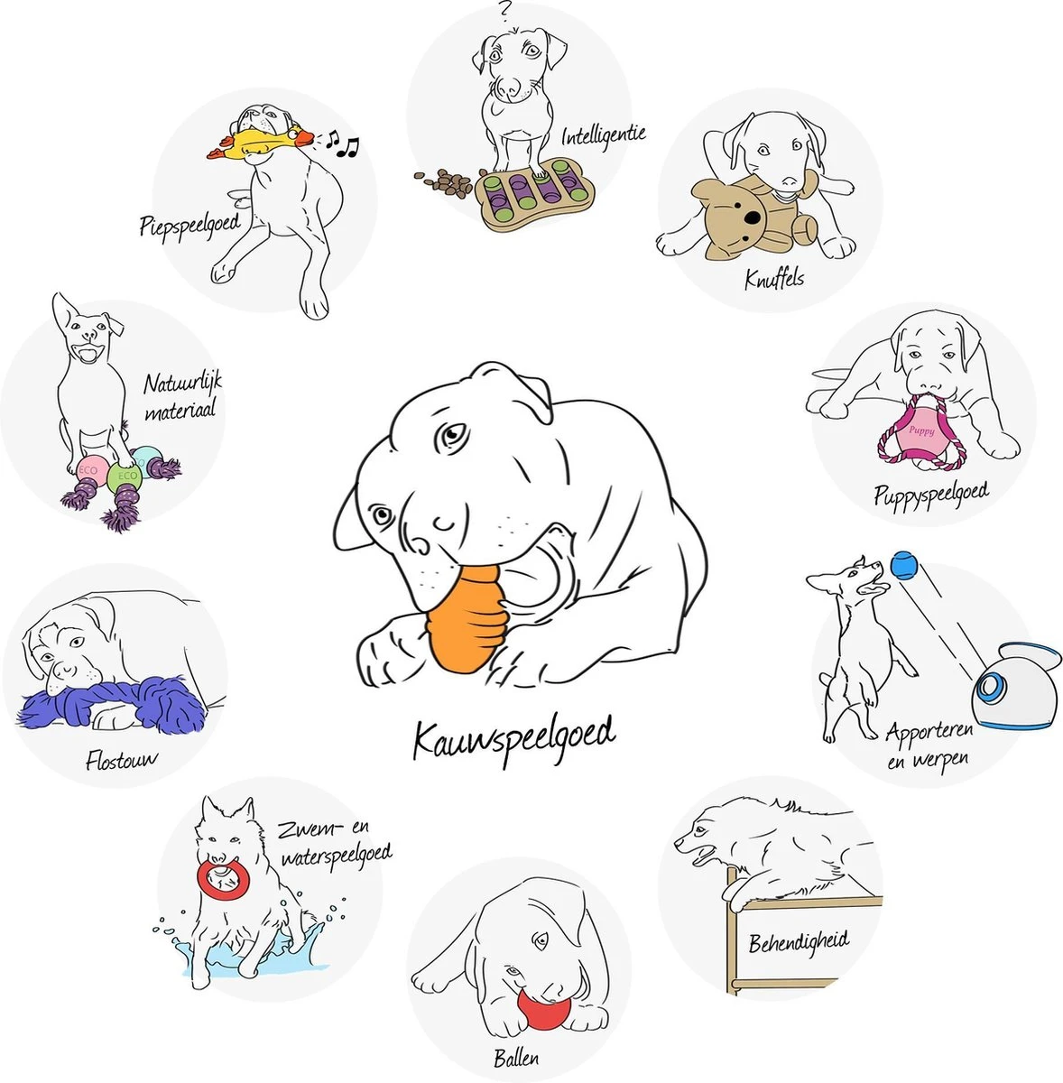 Nylabone Harde Bijters Kluif - Hondenspeelgoed - Natural - Voor Honden Tot 30 Kg 9 Nylabone Harde Bijters Kluif - Hondenspeelgoed - Natural - Voor Honden Tot 30 Kg - Afbeelding 7