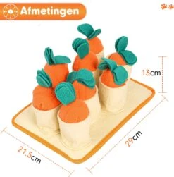 Premium Snuffelmat Voor Hond En Kat - Intelligentie Speelgoed - Snuffel Mat Puppy - IQ Hondenspeeltjes - Educatieve Training Huisdier - Snuffeltrainer Hondenpuzzel - Educatief Speelgoed - Vetalo -Merkloos Winkel 1182x1200 6