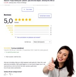 XXL Puppy Training Pad - Plasmat - Zwart - 104 X 104 Cm - Hondentoilet - Herbruikbaar - Wasbaar -Merkloos Winkel 1185x1200 2