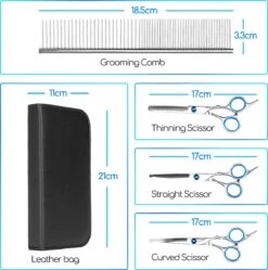 Nobleza Vachtscharen En Kam Set - Scharen Set - Vachtverzorging Set - Scharen Set Voor Honden En Katten 10 Nobleza Vachtscharen En Kam Set - Scharen Set - Vachtverzorging Set - Scharen Set Voor Honden En Katten -Merkloos Winkel 1189x1200 6
