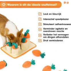 Premium Snuffelmat Voor Hond En Kat - Intelligentie Speelgoed - Snuffel Mat Puppy - IQ Hondenspeeltjes - Educatieve Training Huisdier - Snuffeltrainer Hondenpuzzel - Educatief Speelgoed - Vetalo -Merkloos Winkel 1189x1200 8