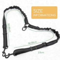 Nobleza Splitter Hondenriem - Dubbel Aanlijnriem Voor Honden - Splitter Verstelbaar - Zwart -Merkloos Winkel 1191x1200 3