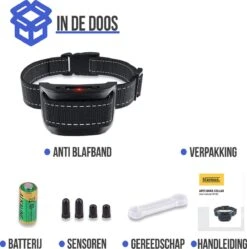 STARMAN Anti Blafband Voor Honden - 3-60KG - Diervriendelijk - Zonder Schok - Vibratie En Audio - Anti Blaf Band 17 STARMAN Anti Blafband Voor Honden - 3-60KG - Diervriendelijk - Zonder Schok - Vibratie En Audio - Anti Blaf Band -Merkloos Winkel 1191x1200 4