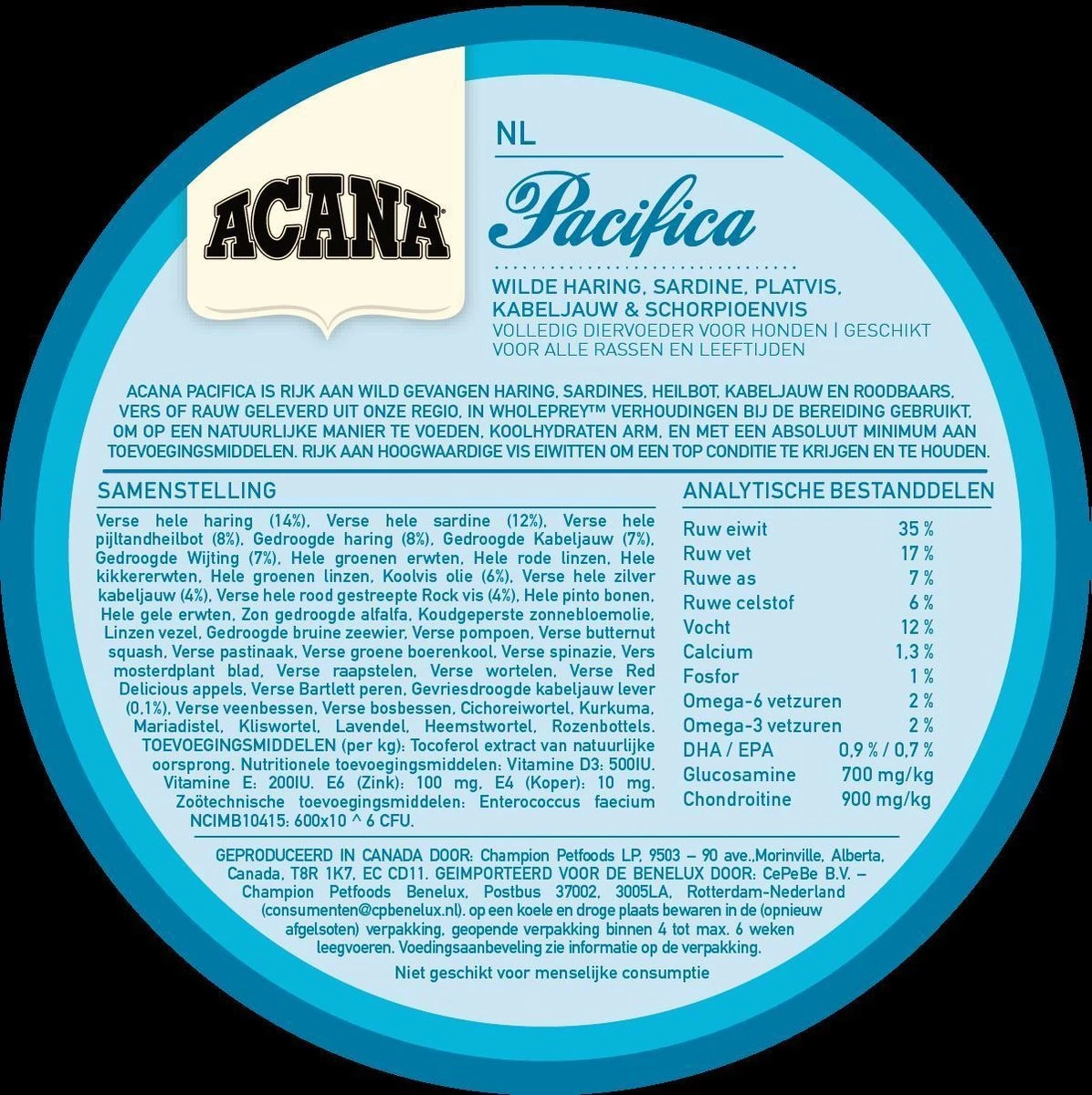 Acana Hondenvoer Highest Protein Pacifica 11,4 Kg 6 Acana Hondenvoer Highest Protein Pacifica 11,4 Kg - Afbeelding 4