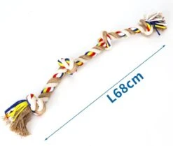 Nobleza Hondentouw - Speeltouw Hond - Flostouw Hond - Trektouw Hond - Lang - Geknoopt -Merkloos Winkel 1200x1017 2