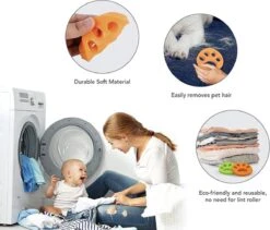 ALG-Shop - Haarverwijderaar Voor Huisdieren - 2 Stuks - Wasmachine Reiniger - Hondenhaar Verwijderaar Voor Wasmachine En Droger - Pluispootjes -Merkloos Winkel 1200x1025