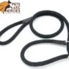Sliplijn Met Stop - 2 Meter - Zwart - Verstevigd - Roestvrij Staal - Verstelbaar - Hondenriem - Trainingslijn Voor Honden - Touw - Touwlijn - Lijn - Made In Portugal -Merkloos Winkel 1200x1045 3