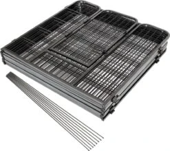 Merkloos Premium Puppyren - 80 Cm Hoog - 640 Cm Omtrek - Hondenren - Hondenhok - Grijs Hamerslag 12 Merkloos Premium Puppyren - 80 Cm Hoog - 640 Cm Omtrek - Hondenren - Hondenhok - Grijs Hamerslag -Merkloos Winkel 1200x1069 2