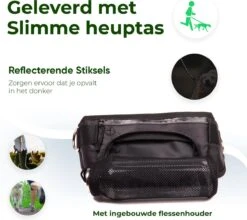 Canicross Looplijn Hond Met Heupriem Voor Hardlopen - Elastische Handsfree Hondenriem - Honden Trainingslijn - 150/200cm - Groen -Merkloos Winkel 1200x1070 3
