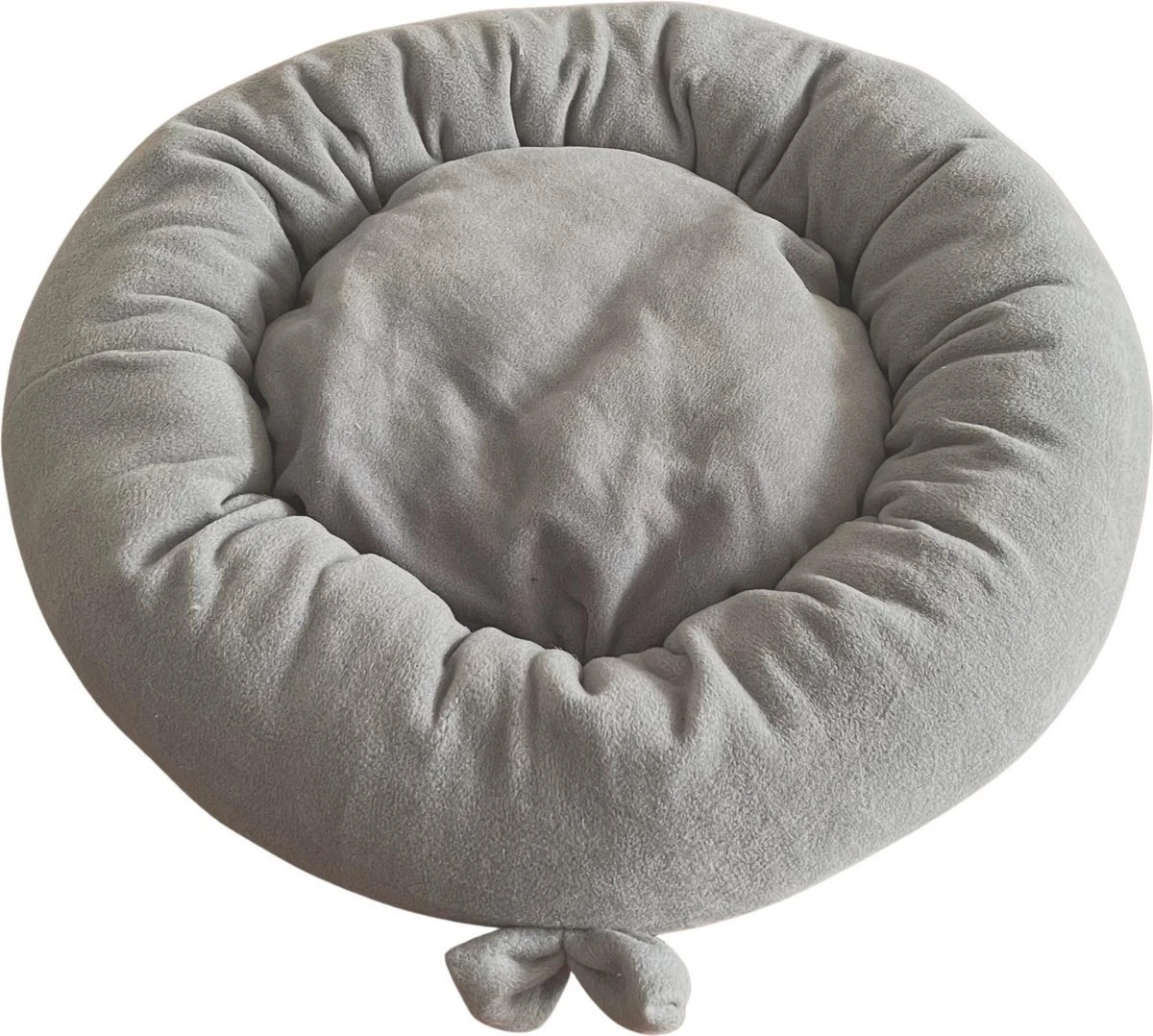 Pochon Pet - Ronde Kattenmand - Rond Kattenkussen - Ronde Hondenmand - Donut - Superzacht - Grijs - 50cm - 50 X 50 X 12 Cm 3 Pochon Pet - Ronde Kattenmand - Rond Kattenkussen - Ronde Hondenmand - Donut - Superzacht - Grijs - 50cm - 50 X 50 X 12 Cm