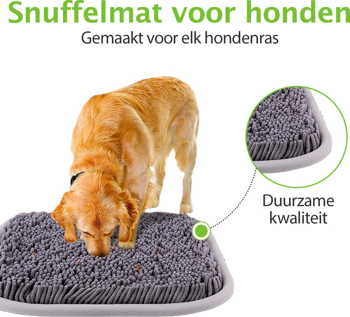 SNOOTS - Snuffelmat Hond - Snuffelmatten Voor Hond En Puppy - Honden Speelgoed Intelligentie - Agility Voor De Hond - Hondentraining - Denkspel Hond - Wasbaar Incl. Zuignappen 6 SNOOTS - Snuffelmat Hond - Snuffelmatten Voor Hond En Puppy - Honden Speelgoed Intelligentie - Agility Voor De Hond - Hondentraining - Denkspel Hond - Wasbaar Incl. Zuignappen - Afbeelding 4