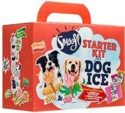 Smoofl Honden Lekkernij - Starter Kit Om Je Eigen Honden Ijs Te Maken, Kit Met 2 Ijsmixen Voor Honden, Pindakaas En Aardbei Smaak, Een Pootvormige Silicone Vorm - Voor 4 Hondenijsjes -Merkloos Winkel 1200x1090 1
