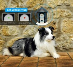 Vulpes Pets® Anti Blaf Apparaat Pro - Anti Blafband Voor Alle Honden - Luxe Hondentrainer - Diervriendelijk & Zonder Schok - Inclusief 9V Batterij - Waterbestendig - Ophangbaar - Instelbare Ultrasone Niveauregeling - 4 Standen -Merkloos Winkel 1200x1102 1