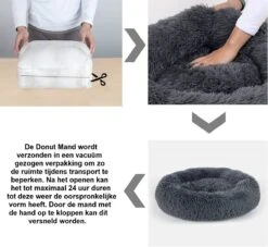 Hondenmand Donut – 60 Cm - Honden Mand – Pluche – Fluffy – Extra Zacht - Hondenkussen – Kattenkussen – Bed - Wasbaar Met Rits – Hondenmanden – Rond – Bank – Grijs - Qwality 20 Hondenmand Donut – 60 Cm - Honden Mand – Pluche – Fluffy – Extra Zacht - Hondenkussen – Kattenkussen – Bed - Wasbaar Met Rits – Hondenmanden – Rond – Bank – Grijs - Qwality -Merkloos Winkel 1200x1104 2