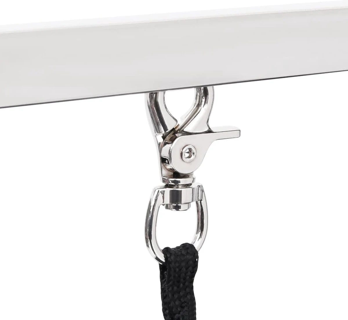 VIDAXL Hondentrimtafel Verstelbaar Met 2 Lussen En Opbergschap 11 VIDAXL Hondentrimtafel Verstelbaar Met 2 Lussen En Opbergschap - Afbeelding 9