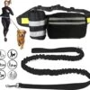 Looplijn Met Heupriem Hands Free - Hondenriem - Reflecterende Hardloopband -Elastische Leiband - Heuptas En Flessenhouder - Zwart - 150 Cm Tot 210 Cm -Merkloos Winkel 1200x1106 7