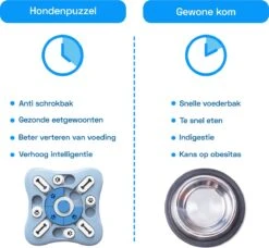Honden Speelgoed Intelligentie – Hondenpuzzel - Interactieve Training – Voorkomt Verveling – 16 Vakjes – 11 Verplaatsbare Schuifjes - Denkspelletjes Voor Honden - Anti Schrokbak Hond – LumifyMe -Merkloos Winkel 1200x1108 4