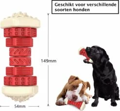 3-in-1 Hondenkauwbot - Gebitsverzorging - IQ Training - Voedsel Afgifte Functie - Geometrisch Ontwerp - Duurzaam & Milieuvriendelijk - Kauwbot - Honden - Hondenbot - Rood 11 3-in-1 Hondenkauwbot - Gebitsverzorging - IQ Training - Voedsel Afgifte Functie - Geometrisch Ontwerp - Duurzaam & Milieuvriendelijk - Kauwbot - Honden - Hondenbot - Rood -Merkloos Winkel 1200x1114 10