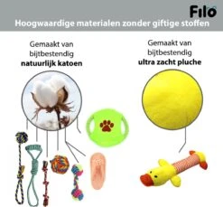 Filo Honden Speelgoed Set 14 Stuks - Hondenspeeltjes Knuffel - Hondenbal - Flostouw - Bot - Frisbee - Hondentouw - Hondenspeelgoed Intelligentie - Kauwspeelgoed Hond En Puppy - Bijtspeelgoed Hondenknuffel - Hondenspeeltje Met Piep 14 Filo Honden Speelgoed Set 14 Stuks - Hondenspeeltjes Knuffel - Hondenbal - Flostouw - Bot - Frisbee - Hondentouw - Hondenspeelgoed Intelligentie - Kauwspeelgoed Hond En Puppy - Bijtspeelgoed Hondenknuffel - Hondenspeeltje Met Piep -Merkloos Winkel 1200x1114 11