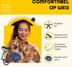 KCMultisupplies Dubbele Hondenriem Voor 2 Honden - Duo Hondenlijn Voor Hond - 120cm - Hondenleiband Riem 15 KCMultisupplies Dubbele Hondenriem Voor 2 Honden - Duo Hondenlijn Voor Hond - 120cm - Hondenleiband Riem -Merkloos Winkel 1200x1116 9