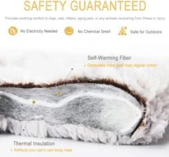 Merkloos Zelfverwarmende Dierendeken Zonder Stroom Thermo Deken Hond Kat Inclusief Adreslabel 70 X 47 Cm -Merkloos Winkel 1200x1118 4