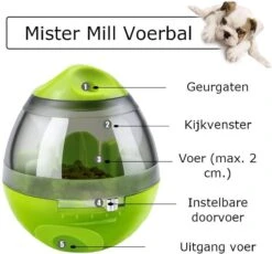 Mister Mill Speelbal - Honden Speelgoed Intelligentie - Voerbal - Snackbal Hond Kat – Interactieve Hond Kat - Voer EI -Merkloos Winkel 1200x1118 6
