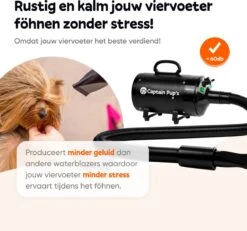 Captain Pup's Professionele Hondenföhn Met 4 Opzetstukken - Bijgeleverde Hondenborstel - Waterblazer Voor Honden - Zwart -Merkloos Winkel 1200x1120 1