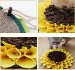 Merkloos Snuffelmat Voor Hond En Kat - Zonnebloem - Trainingsmat - Anti Schrok - 38 Centimeter -Merkloos Winkel 1200x1120 7