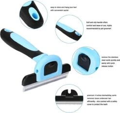 IGOODS - Verzorgingsborstel Voor Honden En Katten - Blauw 9 IGOODS - Verzorgingsborstel Voor Honden En Katten - Blauw -Merkloos Winkel 1200x1122