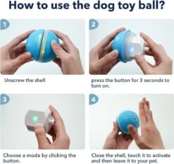 Cheerble Wicked Ball W1| Geel| Zelf Rollende Bal Voor Honden | 3 Automatische Speelmodi | Interactief En Intelligentie Hondenspeelgoed | Hondenspeeltje| USB Oplaadbaar 23 Cheerble Wicked Ball W1| Geel| Zelf Rollende Bal Voor Honden | 3 Automatische Speelmodi | Interactief En Intelligentie Hondenspeelgoed | Hondenspeeltje| USB Oplaadbaar -Merkloos Winkel 1200x1125 4