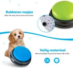 BFreshPets Praatknop Voor Honden - 6 Stuks - Dogbuttons - Hondenspeelgoed - Honden Training - Laat Uw Huisdier Spreken -Merkloos Winkel 1200x1129 4