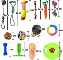 Filo Honden Speelgoed Set 14 Stuks - Hondenspeeltjes Knuffel - Hondenbal - Flostouw - Bot - Frisbee - Hondentouw - Hondenspeelgoed Intelligentie - Kauwspeelgoed Hond En Puppy - Bijtspeelgoed Hondenknuffel - Hondenspeeltje Met Piep 15 Filo Honden Speelgoed Set 14 Stuks - Hondenspeeltjes Knuffel - Hondenbal - Flostouw - Bot - Frisbee - Hondentouw - Hondenspeelgoed Intelligentie - Kauwspeelgoed Hond En Puppy - Bijtspeelgoed Hondenknuffel - Hondenspeeltje Met Piep -Merkloos Winkel 1200x1133 6